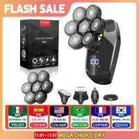 Men's Electric Bald Head & Beard Shaver